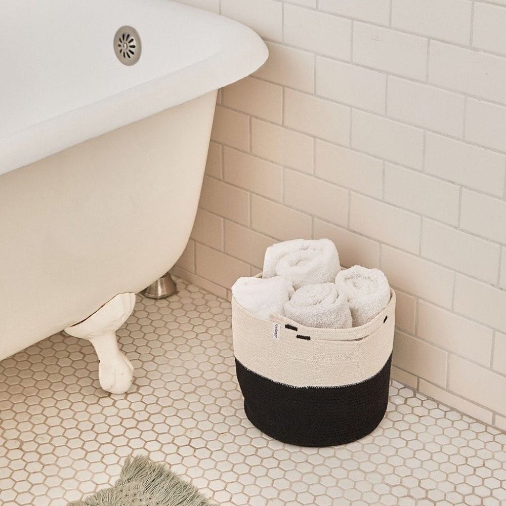 ✨2xHP✨Mia Melange Foldable Cotton Basket✨ - Picture 6 of 10
